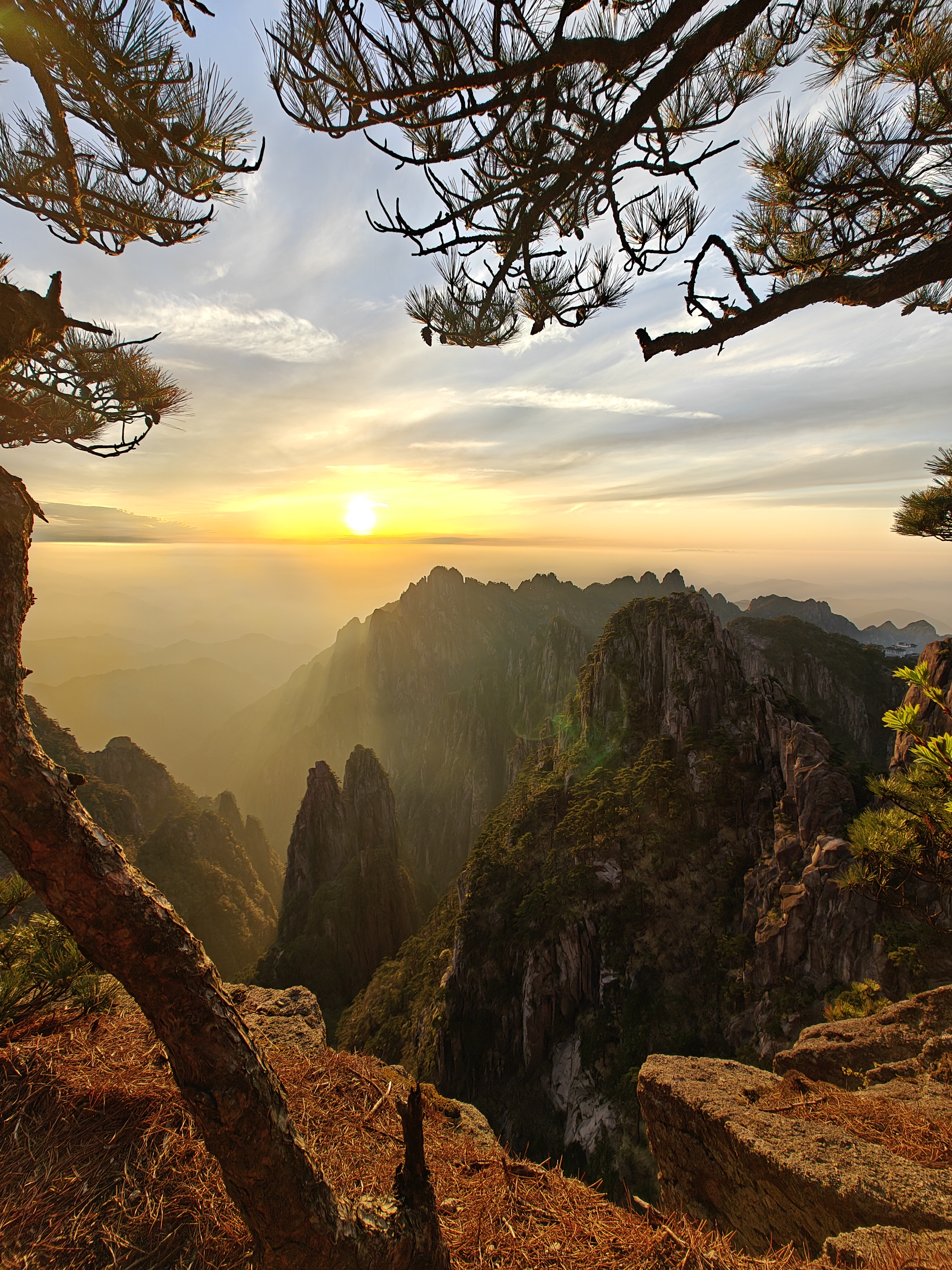 Huangshan berglandschap